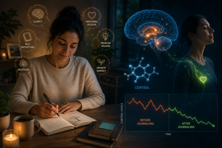 Journaling Methods That Reduce Stress Hormone Levels