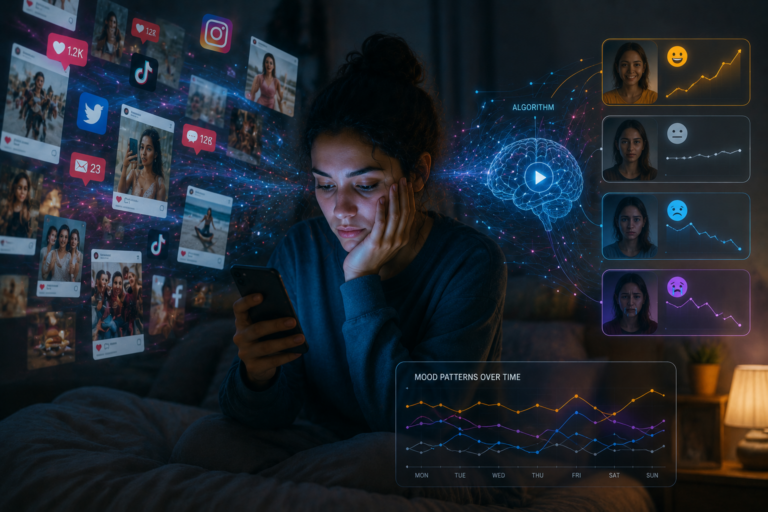 How Social Media Algorithms Affect Your Mood Patterns