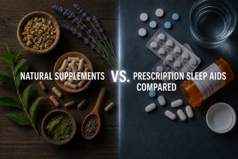 Natural Supplements vs. Prescription Sleep Aids Compared