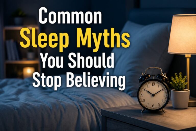 Common Sleep Myths You Should Stop Believing